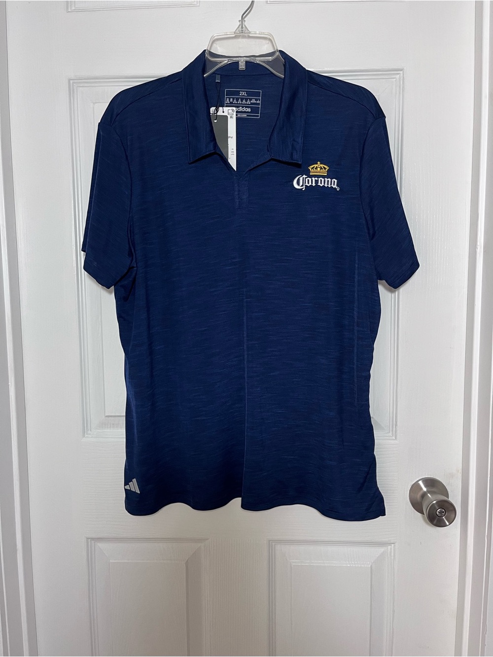 adidas Golf NWT Women’s Navy Polo Shirt with Corona Logo
